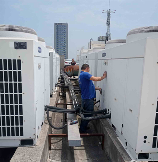 陵水中央空调制热和不制冷系统维修方法